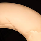 Maxine Modern Round Alabaster Plate Chandelier, Exquisite Illumination - 33.5" DBlushlighting