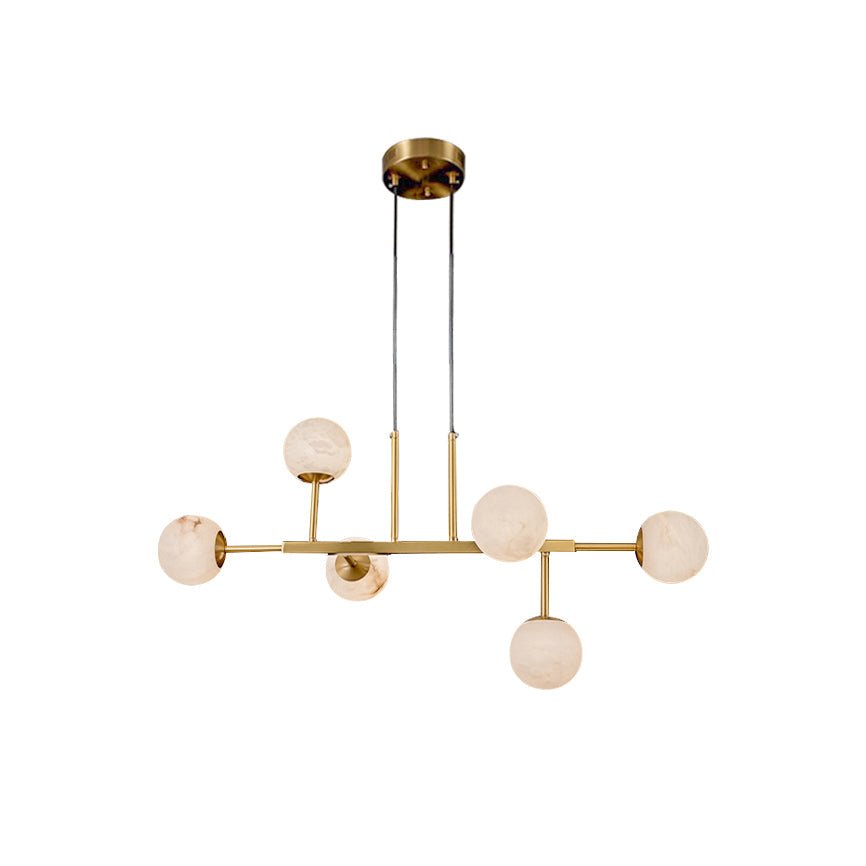 Maytoni Uva Alabaster Chandelier - L 41.3″GlodBlushlighting