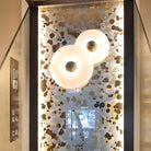 Median Alabaster Flush mount - 2 Surface - BronzeBlushlighting