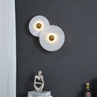 Median Alabaster Flush mount - 2 Surface - BronzeBlushlighting