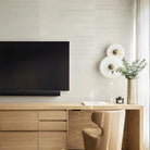Median Alabaster Flush mount - 2 Surface - BronzeBlushlighting