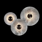 Median Alabaster Flush mount - 3 Surface - BronzeBlushlighting
