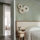 Median Alabaster Flush mount - 3 Surface - BronzeBlushlighting
