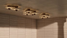 Median Alabaster Flush mount - 4 Surface - BronzeBlushlighting