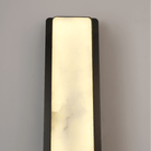 Melange Alabaster Rectangle Wall Sconces 20" - GoldBlushlighting