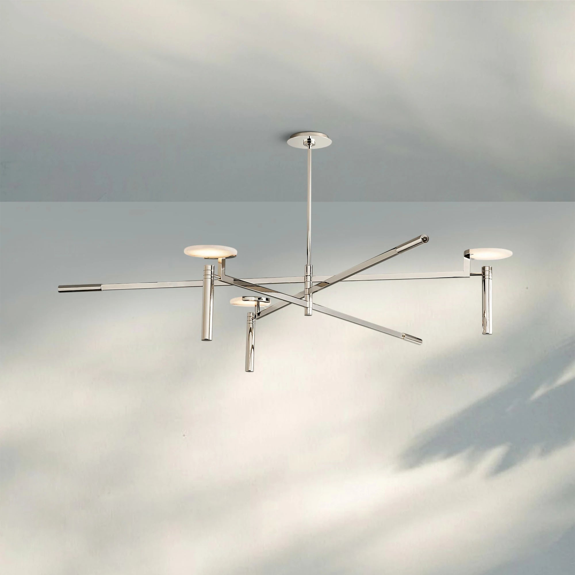 Melange Round Chandelier 45" 60" - Blushlighting