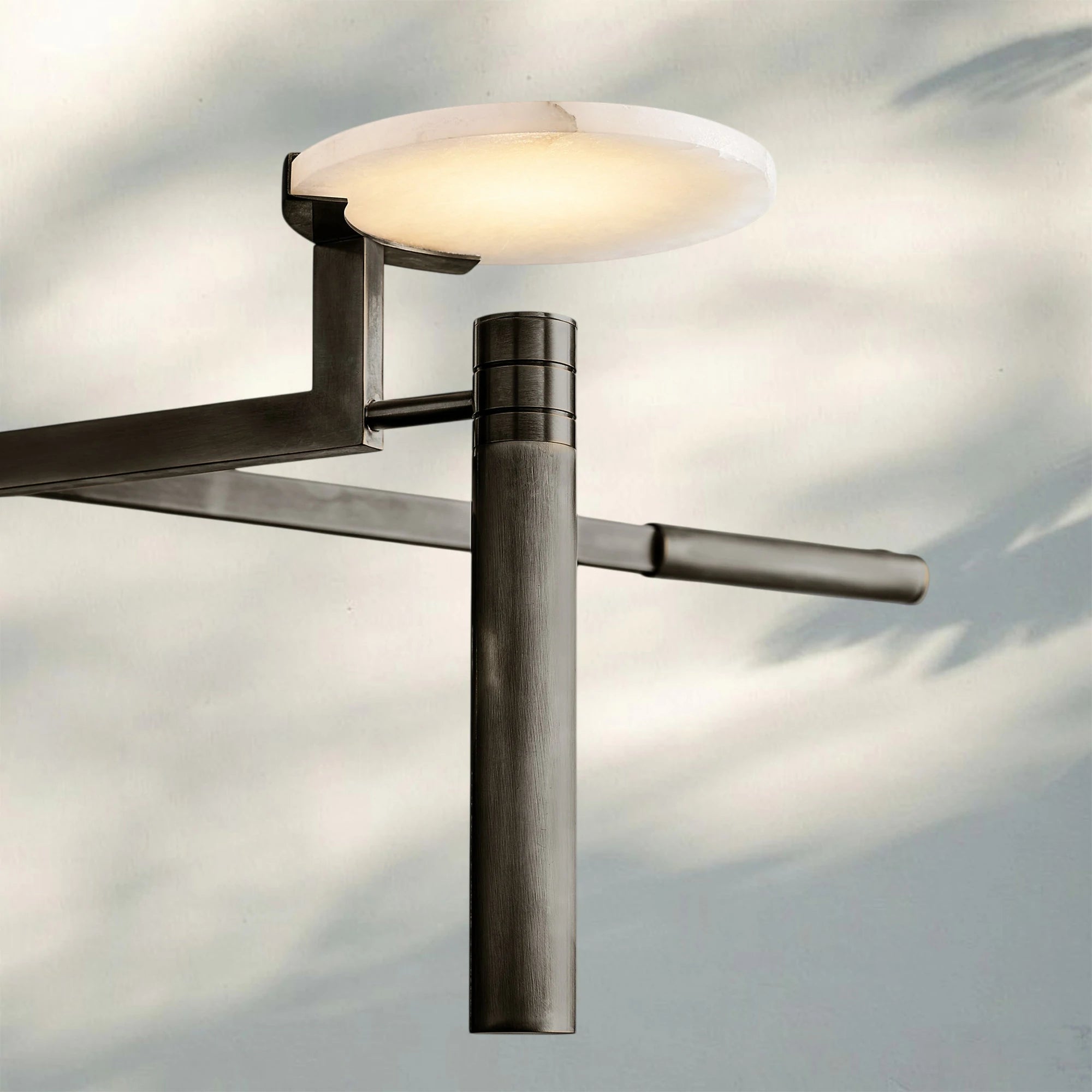 Melange Round Chandelier 45" 60" - Blushlighting