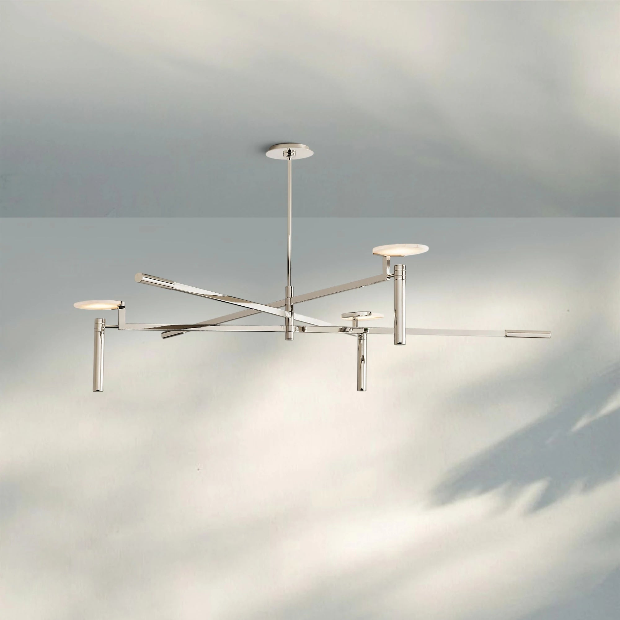 Melange Round Chandelier 45" 60" - Blushlighting