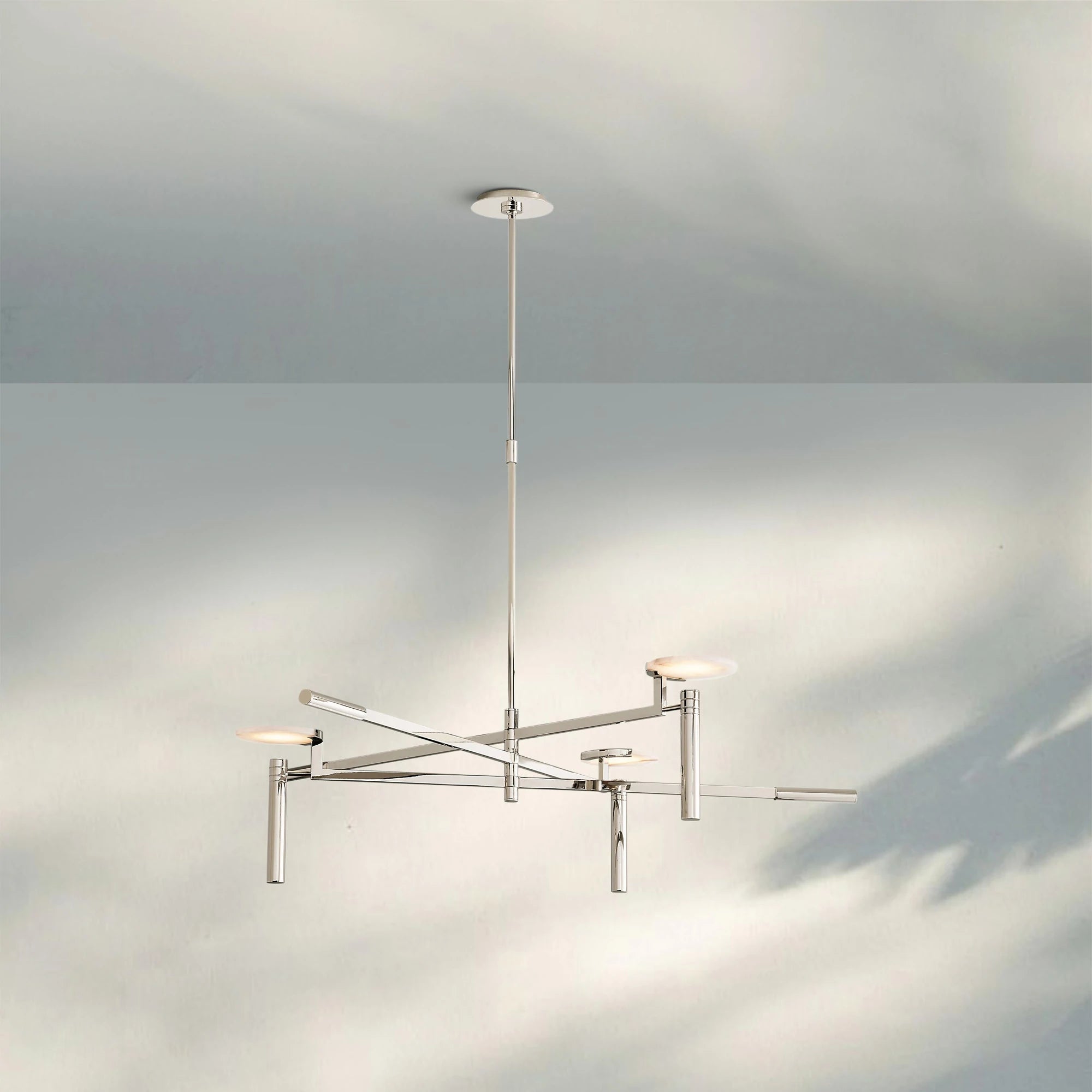 Melange Round Chandelier 45" 60" - Blushlighting