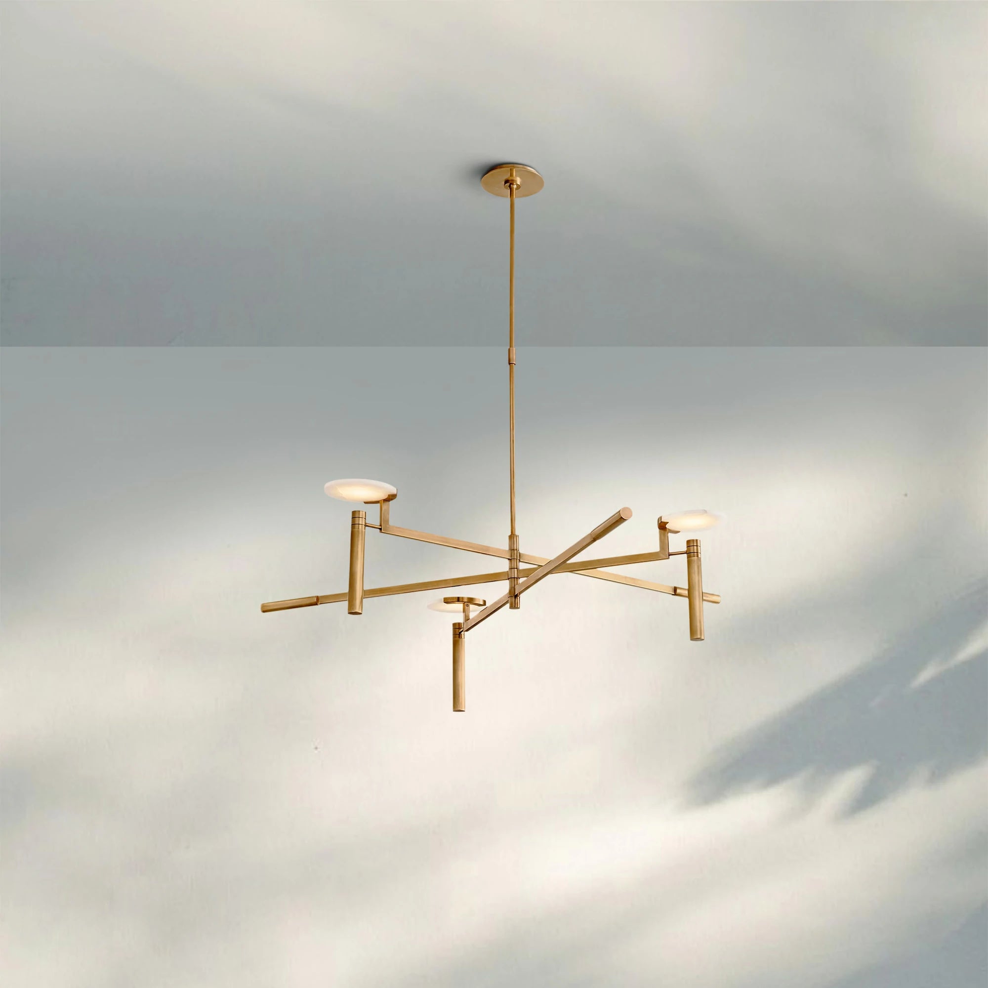 Melange Round Chandelier 45" 60" - Blushlighting