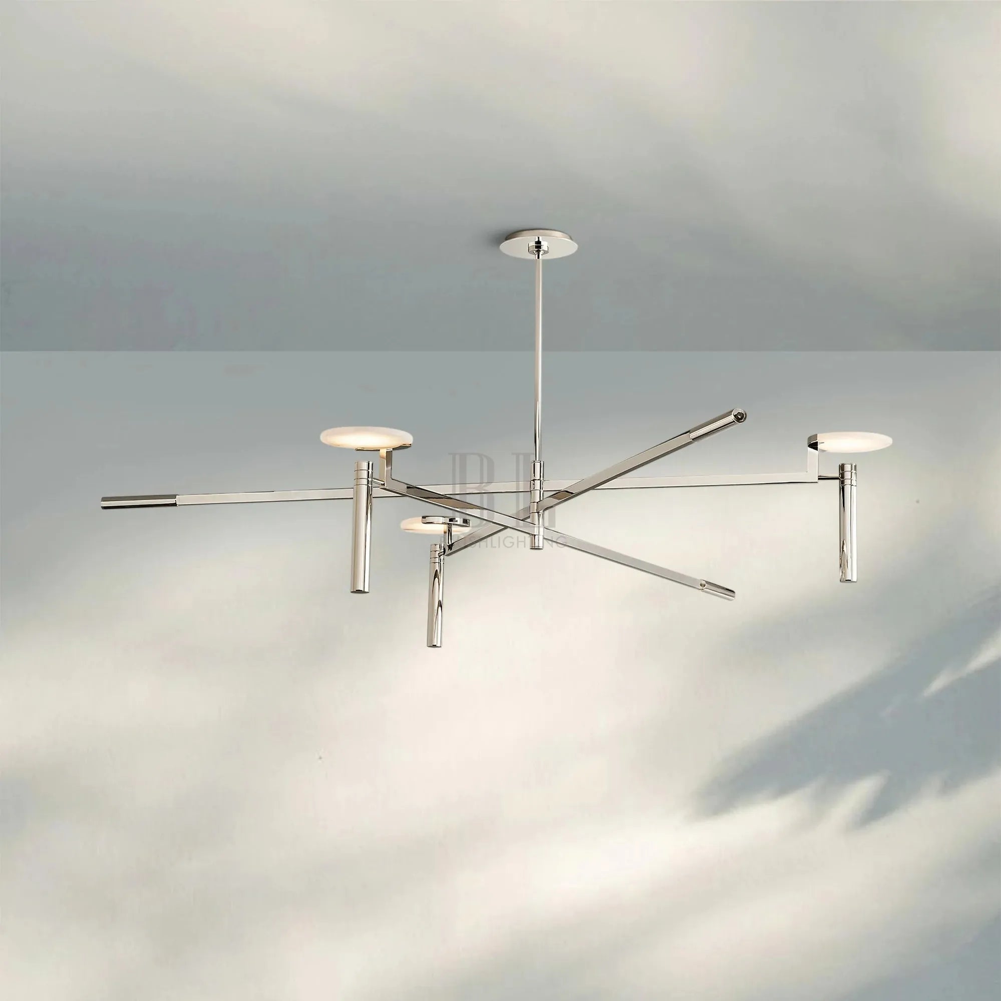 Melange Round Chandelier 45" 60" - Blushlighting