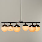 Metro Alabaster 6 Light Chandelier-chandeliers for dining room,chandeliers for stairways,chandeliers for foyer,chandeliers for bedrooms,chandeliers for kitchen,chandeliers for living room-Blushlighting