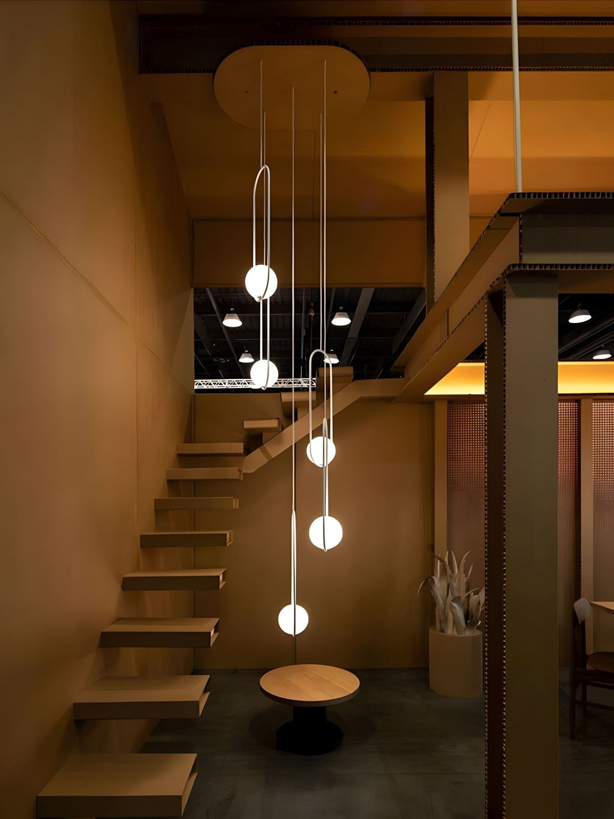 Mila Chandelier - Rectangle-5 Lights ( L 27.5" × W 3.93" × H 98.5" )BlackBlushlighting