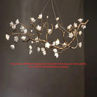 Minas Rustic Tree Branch Chandelier - Black47.24” ( 120 cm )Warm White 3000KBlushlighting