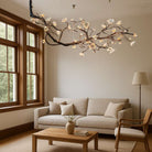 Minas Rustic Tree Branch Chandelier - Black47.24” ( 120 cm )Warm White 3000KBlushlighting