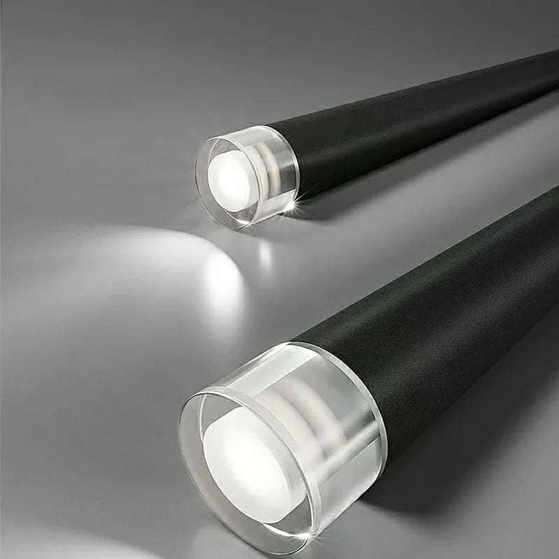 Minimalism Foyer Staircase Chandelier Ceiling Pendant Lighting Fixture For Living Room Entryway In Gold/ Black Finish - Blushlighting