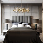 Mira Ring Crystal Chandelier - Ø23.6" × H9.8" (Ø60 × H25 cm)Blushlighting