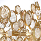 Mirella Trento Clustered Glass Linear Chandelier - 40.3”GoldBlushlighting