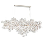 Mirella Trento Clustered Glass Linear Chandelier - Blushlighting
