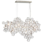 Mirella Trento Clustered Glass Linear Chandelier - Blushlighting