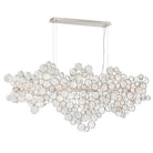 Mirella Trento Clustered Glass Linear Chandelier - 40.3”GoldBlushlighting