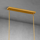 Modern 72" Rectangle K9 Crystal Chandelier for Dining Room - 72inBlackBlushlighting