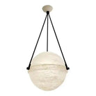 Modern Alabaster Globe Pendant Light - Blushlighting