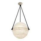 Modern Alabaster Globe Pendant Light - 20"DBlushlighting