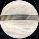 Modern Alabaster Globe Pendant Light - 20"DBlushlighting