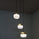 Modern Alabaster Pendant Lamp For Staircase, Kitchen Pendant Light - 1 LightBlushlighting