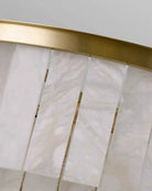 Modern Alabaster Tiered Chandelier-Blushlighting