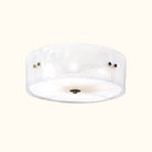 Modern Antique Brass Textured Glass Ceiling Light - D41cm * H21cm / D16.1" * H8.3"CopperBlushlighting