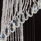 Modern Art Design Crystal Spiral Raindrop Chandelier - Blushlighting