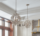 Modern Art Design Lily Ceramic Flower Chandelier for Low-ceiling-Blushlighting-Blushlighting