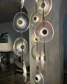 Modern Art Design Radiant Glass Chandelier - Single Pendant/3 Pieces/D12.5"*H48"BrassBlushlighting