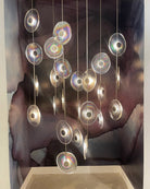 Modern Art Design Radiant Glass Chandelier - Single Pendant/3 Pieces/D12.5"*H48"BrassBlushlighting