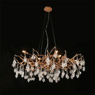 Modern Branch Chandelier Drop Flower D 31.5"-Blushlighting-Blushlighting