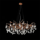 Modern Branch Chandelier Drop Flower D 31.5"-Blushlighting-Blushlighting