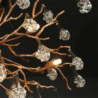 Modern Branch Chandelier Drop Flower D 39.3" - Blushlighting