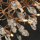 Modern Branch Chandelier Drop Flower D 39.3" - Blushlighting