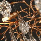 Modern Branch Chandelier Drop Flower D 39.3" - Blushlighting