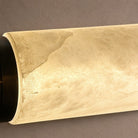 Modern Brass Alabaster 3-Light Linear Chandelier, 55.12 inch - Small: 39.37" LBlushlighting