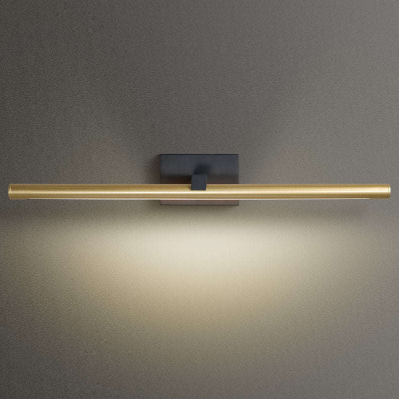 Modern Brass LED Wall-Mounted Vanity Light for Bathroom Mirrors