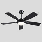 Modern Ceiling Fans with Lights 6 Speeds Reversible Dual Finish Wooden Blades 52" - Blushlighting