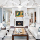 Modern Ceiling Fans with Lights 6 Speeds Reversible Dual Finish Wooden Blades 52" - Blushlighting