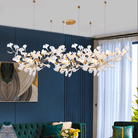 Modern Ceramic Ginkgo Chandelier - 70.87" LBlushlighting