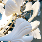 Modern Ceramic Ginkgo Chandelier - 47.24" LBlushlighting