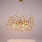 Modern Crystal Branch Chandelier for Foyer Entryway 1.5"D-Blushlighting-Blushlighting