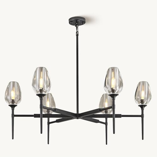 Modern Crystal Chandelier 10 Lights Brass 65in Gold Rectangle K9 Pendant Light - Brass - 10 Lights - RectangleBlushlighting