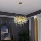 Modern Crystal Tree Branch Chandelier for Living Room - GoldBlushlighting